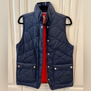 J Crew Signature Puffer Vest, size small